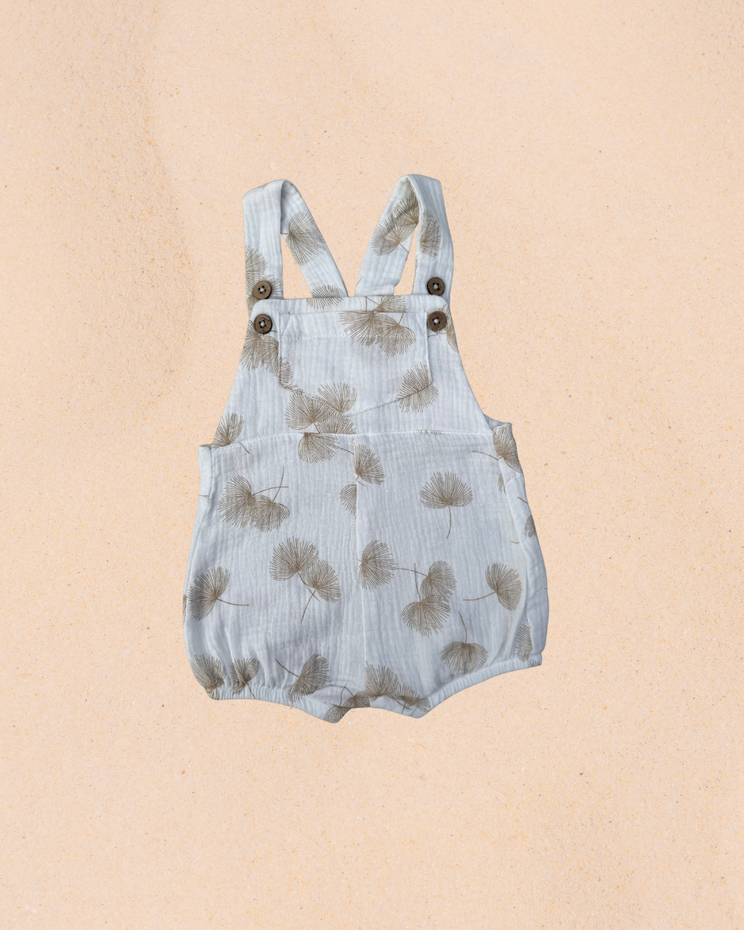 Baby Muslin Dungaree Onesie