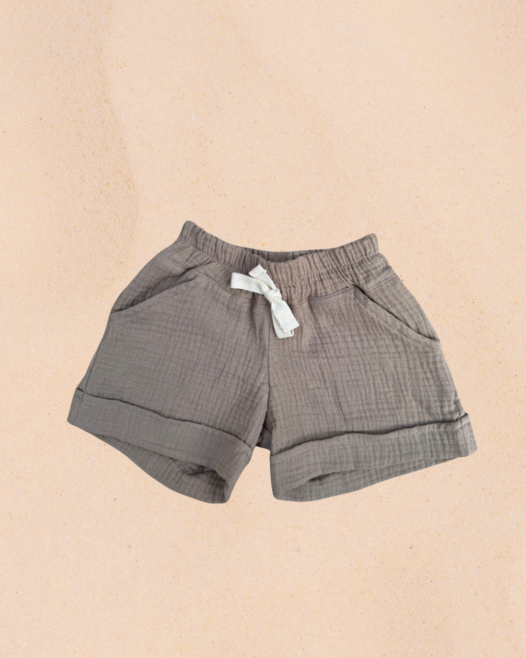 Baby Muslin Knot Shorts