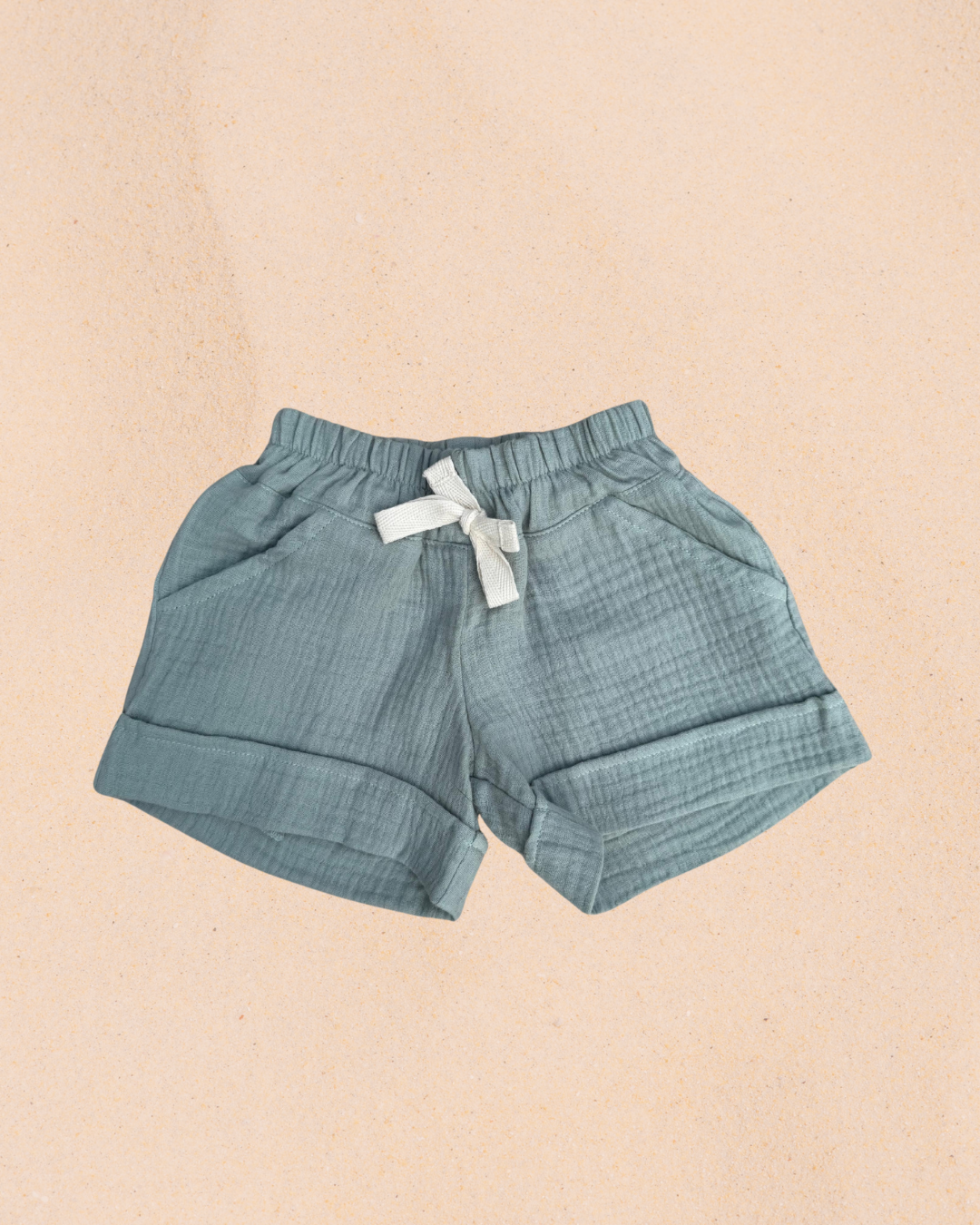 Baby Muslin Knot Shorts