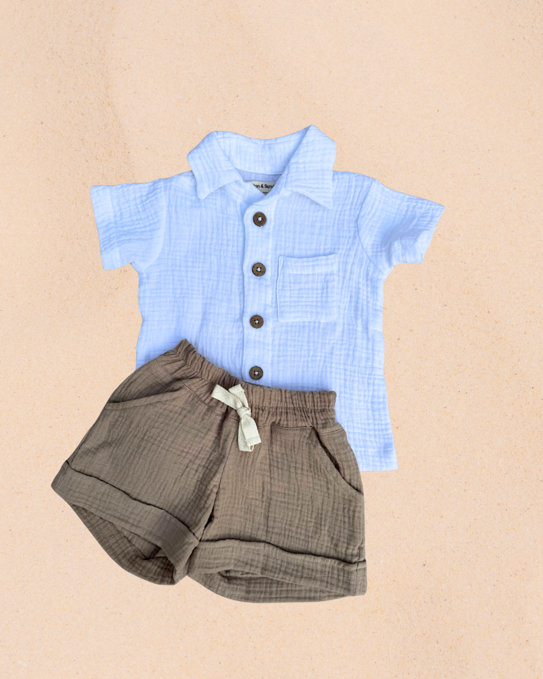 Baby Muslin Button Shirt