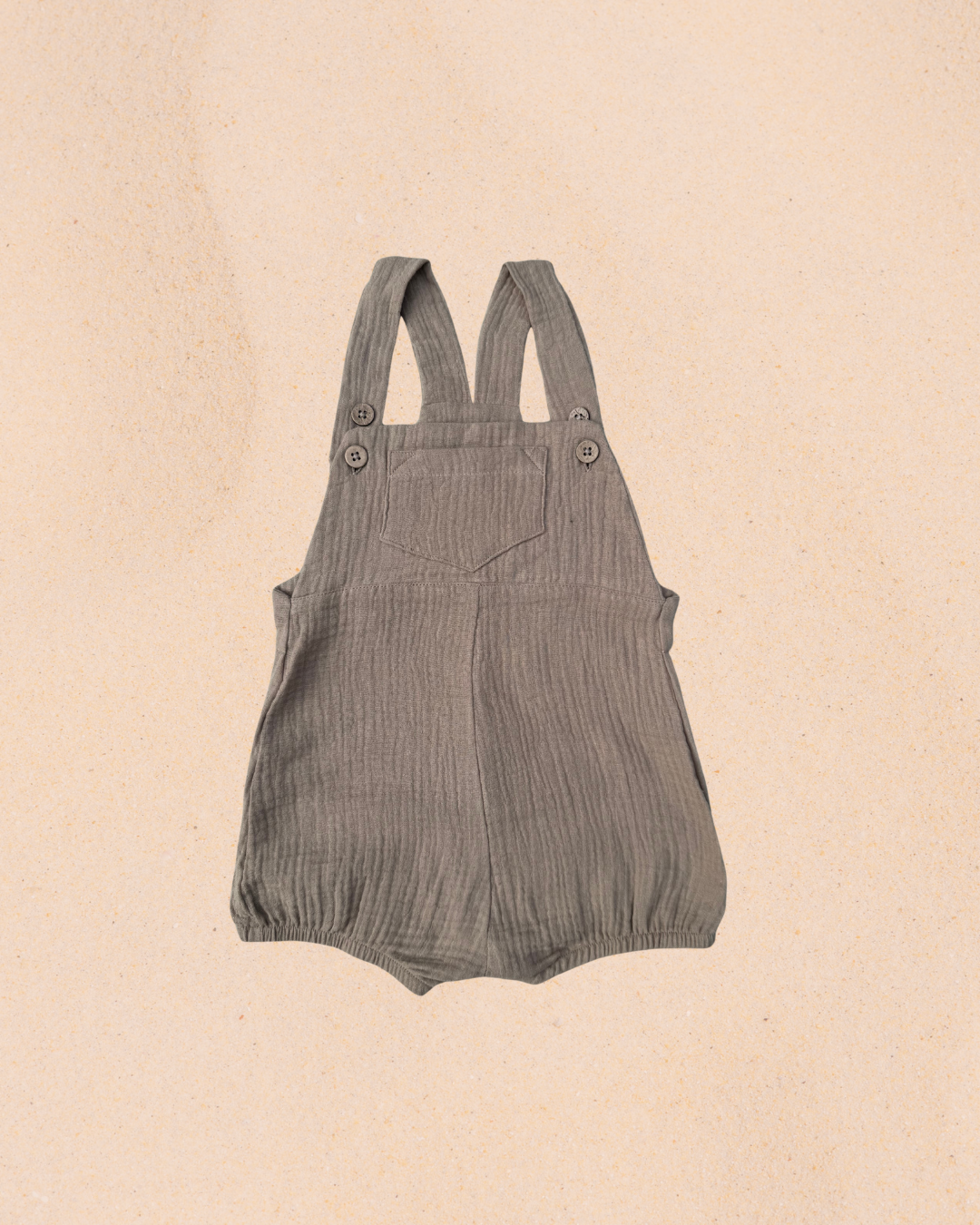 Baby Muslin Dungaree Onesie