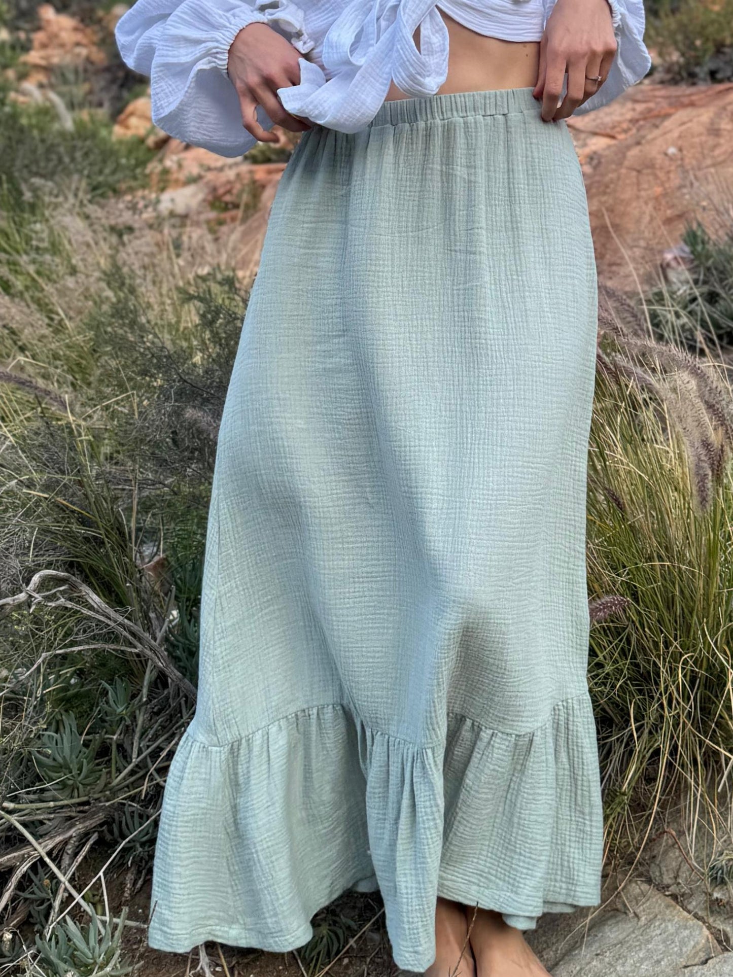 Women’s Muslin Maxi Skirt